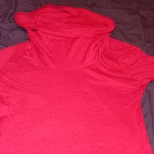 Pink turtle necklace long sleeve shirt